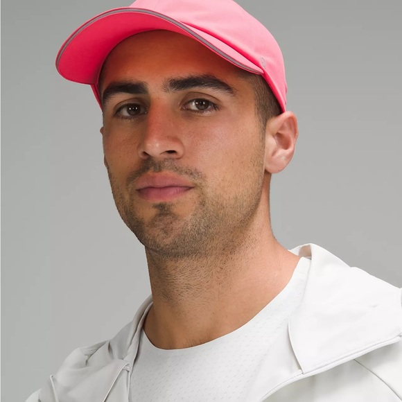 Lululemon Unisex Hat 🎁NWT🎁 Fast and Free Running Hat Sz S/M Glazed Pink color - Picture 3 of 7